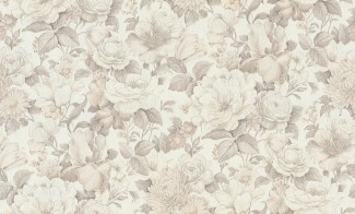 4112-1 Обои Букет INTERIO бело-беж 1,06*10,05/6
