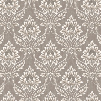 Обои коричневый дамаск Sicilia виниловые арт. NA8699-26 Обои коричневый д