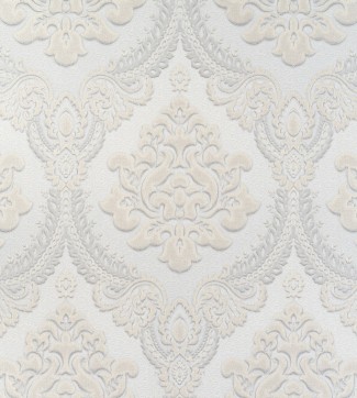 Обои дамаск серый