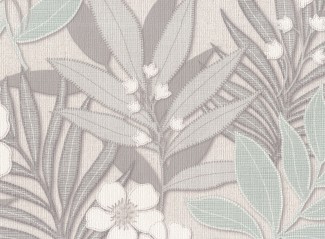 Обои бежевые с цветами Deco-Deco Mia арт. 6009-01 Обои виниловые бе