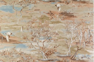 Обои коричневые с изображением природы SIRPI винил Пейзаж арт. 10372-07 Обои коричневые в