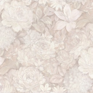 Обои крупные цветы на бежевом фоне Euro Decor виниловые Miranda арт. 9144-17 Обои крупные цвет