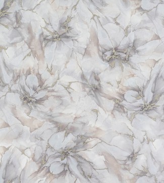 Обои виниловые крупные цветы зелёного цвета виниловые OVK Design Галатея арт. 10642-06 Обои виниловые кр