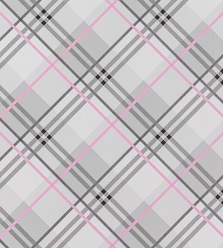 Обои в клетку на сером фоне Артекс винил Модница арт. 10294-04 Обои в клетку на