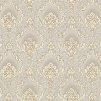 Обои Дамаск бежев