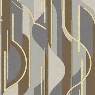 Обои серые геометрия Boston виниловые арт. 168567-26 Обои серые геомет