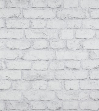 Обои белые рисунком под кирпич Артекс винил Кирпичи арт. 10099-01 Обои белые винило