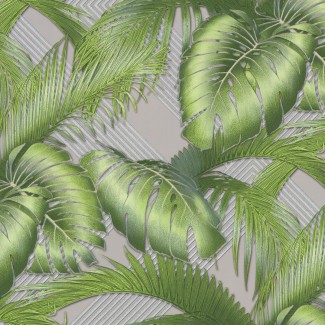 Обои крупные лист