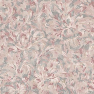 Обои зеленые с крупными цветами  Charlotte арт. 8031-04 Обои зеленые с кр