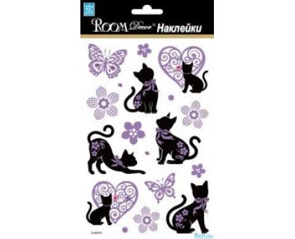 CLA 6307 (кошечки с сердечками - мини)