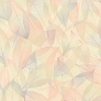 Обои желтые с растительным принтом  виниловые Евро Декор Verbena арт. 6015-04 Обои желтые с рас