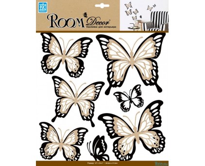 REA 5002 (многослойные бабочки с блестками)