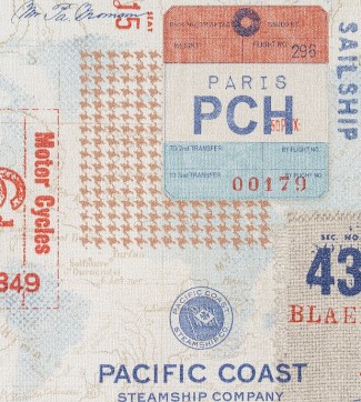 Обои красные флизелиновые Города OVK Design Тревел арт. 10516-04 Обои красные флиз