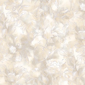 Обои виниловые большие цветы на бежевом фоне Антураж Monica арт. 168502-21 Большие цветы на