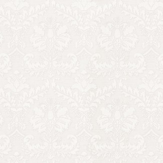 Обои белый дамаск Euro Decor виниловые Opus  арт.6028-00 Обои белый дамаск