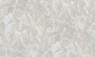 Обои с белыми и серыми крупными листьями Erismann виниловые Instawalls 2 арт. 12054-14 Обои виниловые с