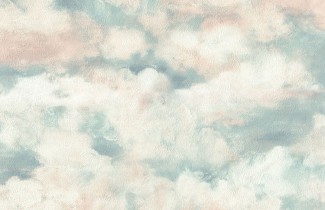 Обои голубые облака Euro Decor виниловые Balloon арт. 9071-04 Обои голубые вини