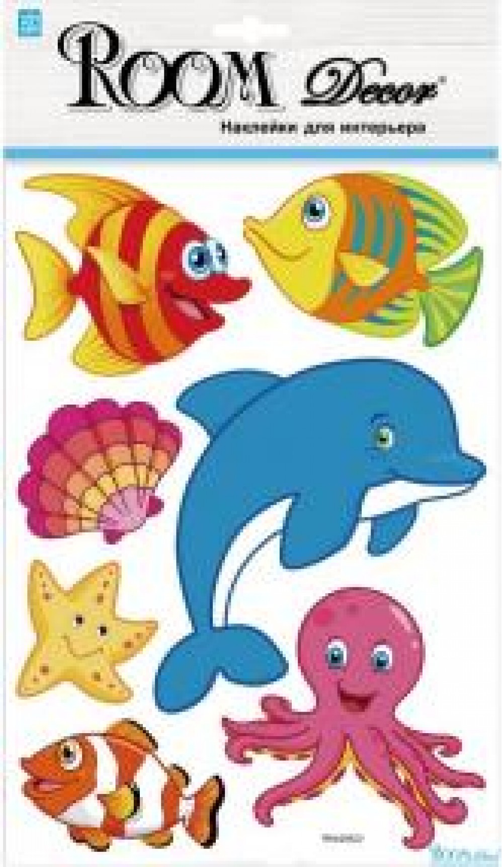 Наклейка интерьерная 3212 REA Стикеры кошечки эффект дерево - объем