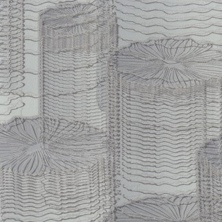 Обои голубые Евро Декор винил горячего тиснения Flow арт. 8024-03 Голубые обои с цв