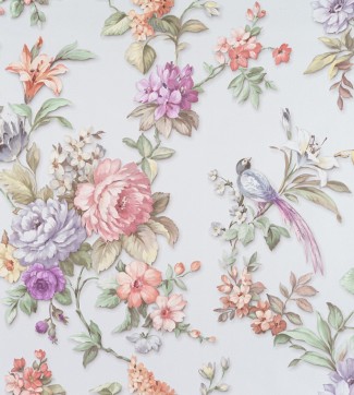 Обои серые с цветами Артекс Вивьен арт. 10686-03 Обои серые с цвет